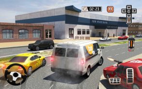 ปล้นธนาคาร เงินสด รถบรรทุกรักษาความปลอดภัย 3D screenshot 11