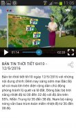 BẢN TIN THỜI TIẾT screenshot 1