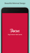 Focus - Productivity & Time Ma screenshot 1