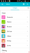 HiFont - Havalı Font Ücretsiz + Galaxy FlipFont screenshot 6