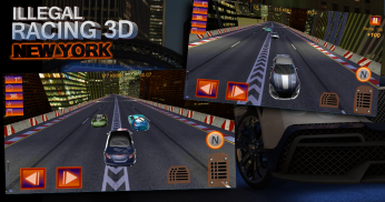 Corsa illegale 3D di New York screenshot 1
