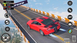 रैंप कार स्टंट रेसिंग - चरम कार स्टंट गेम्स screenshot 1