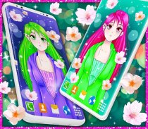 Anime Sakura Live Wallpaper screenshot 7