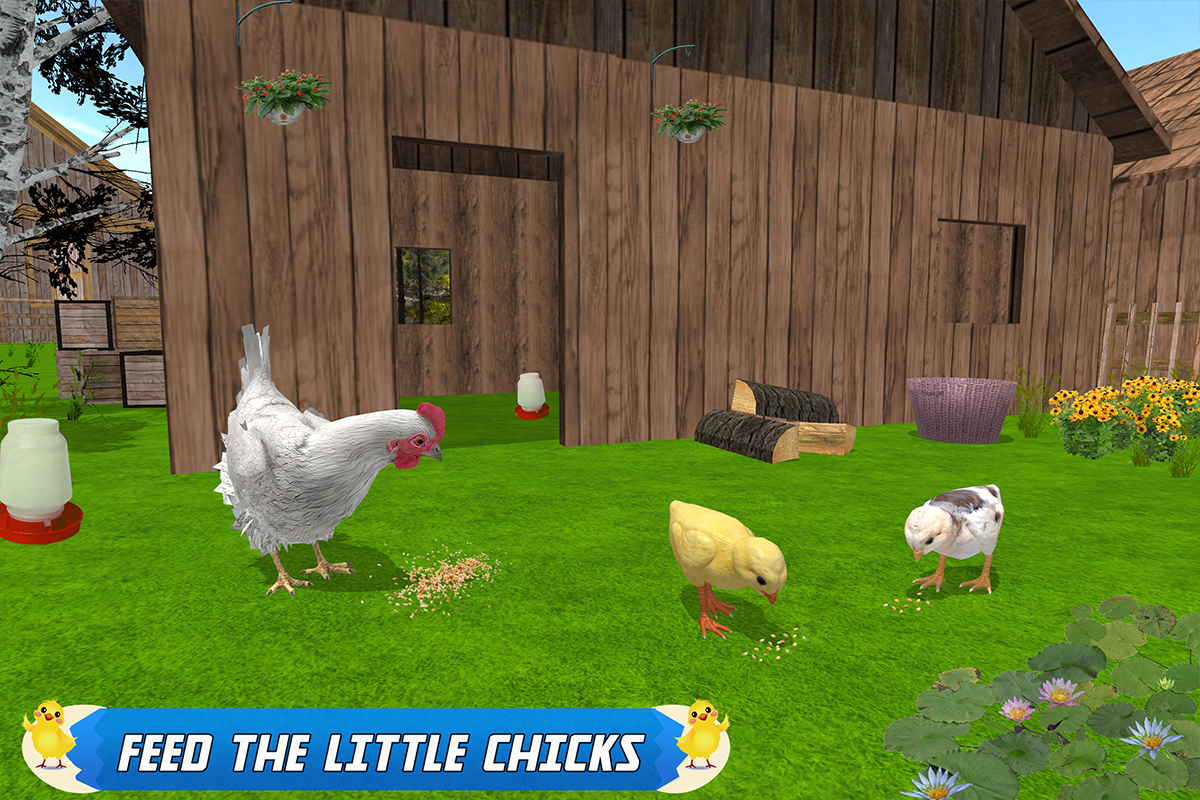 New Hen Family Simulator - Загрузить APK для Android | Aptoide