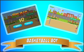 Basketball Boy – Basket Shot screenshot 1
