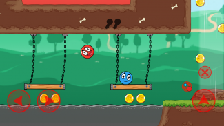 Red and Blue Ball : The Forest screenshot 3