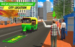 City Rickshaw Auto Driving 3D screenshot 0