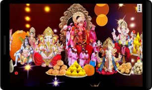 4D Ganesh Chaturthi Wallpaper screenshot 8