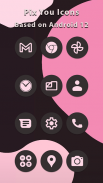 Flamingo Android 12 Dark Icons screenshot 0