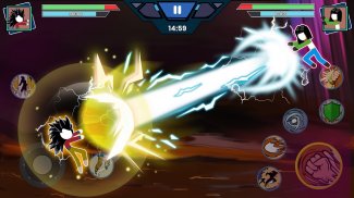 Stickman Fight Dragon Warriors screenshot 0