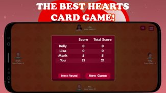 Hearts Card Game - Free Offline | no wifi required screenshot 2