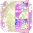 Floral Abstract-Keyboard Icon