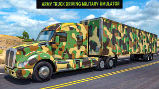 US Army Military Truck Driving screenshot 2