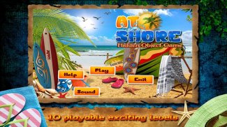 At Shore Free Hidden Objects screenshot 2