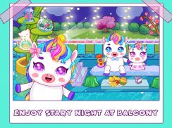 Mini Town: Baby Unicorn Games screenshot 0