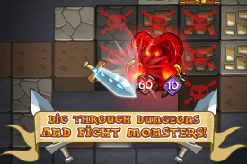 Mine Quest - Crafting and Battle Dungeon RPG screenshot 0
