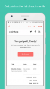 Coinhop — Get paid on time screenshot 3