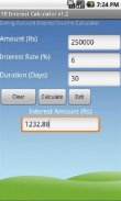 SB Interest Calculator screenshot 2