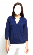 Women Shirt Photo Suit screenshot 5