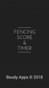 Fencing Score & Timer screenshot 0