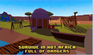 3D แอฟริกันจำลองการอยู่รอด screenshot 0