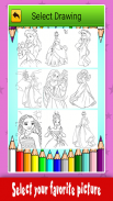 Pretty Princess Coloring Book screenshot 4