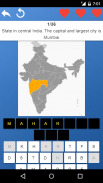 States of India - maps, capitals, tests, quiz screenshot 1