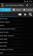 Law Dictionary Offline screenshot 2