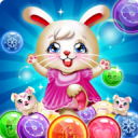 Bunny Bubble Shooter Pop: Magic Match 3 Island Icon