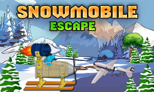 454-Snowmobile Escape screenshot 0