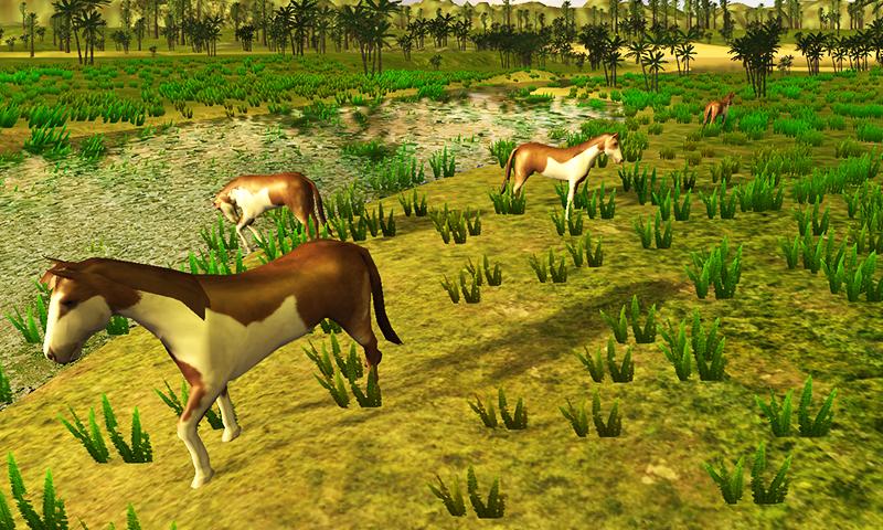 Download do APK de Cavalo Selvagem selva jogo para Android