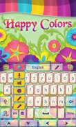 Happy Colors GO Keyboard screenshot 5