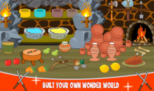 Pretend My Dinosaur World Town: Jurassic Caveman screenshot 3