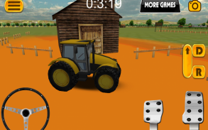 Tractor parking 3D farm driver screenshot 0
