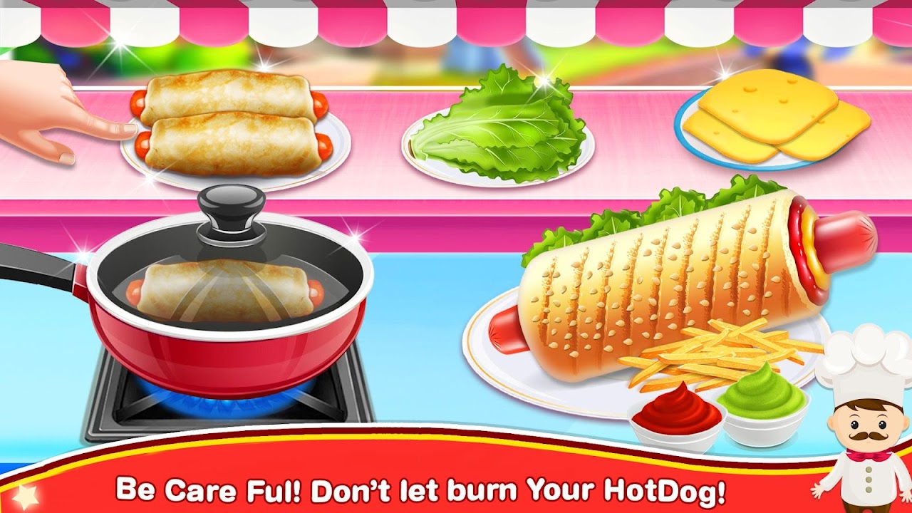 Hot Dog Maker Street Food Игры - Загрузить APK для Android | Aptoide