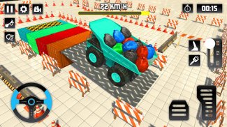 Dump Truck Parking Games screenshot 1