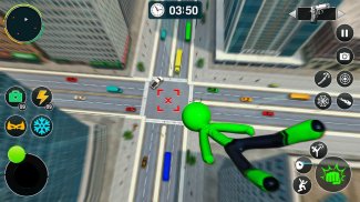 Stickman Spider Superhero Game screenshot 4