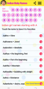 Indian baby names with meaning: Indian Hindu Names screenshot 2