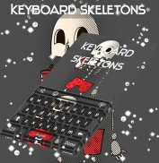 Skeletons Keyboard Theme screenshot 0