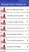 Messages d'amour romantique 20 screenshot 0