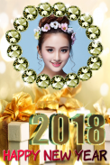 New Year Photo Frame 2018 screenshot 2