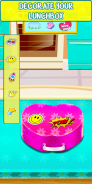 Lunchbox - School Cooking Game, Color by Number screenshot 1