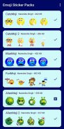 HD Emoji Stickers - WAStickerA screenshot 4