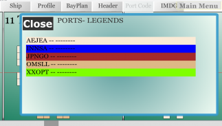 Ships Container Bayplan screenshot 4