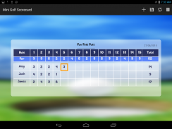 Mini Golf Scorecard screenshot 4