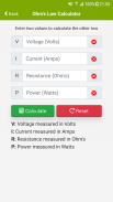 Ohm's Law Calculator screenshot 2