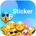 New 2019 Emoji for Chatting Apps (Add Stickers) Icon
