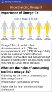 Omega 3 & Omega 6 Dietary Fat Foods Sources Guide screenshot 1