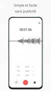 Super Recorder - Enregistreur vocal gratuit screenshot 2