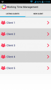 Working Time Management screenshot 2